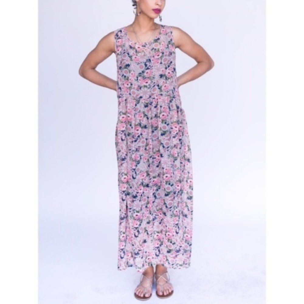 Agnes & Dora Godiva Floral Babydoll Dress XX…